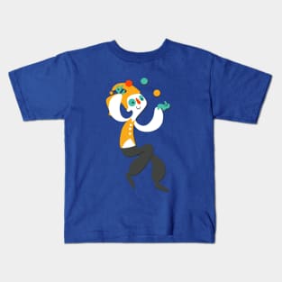 clown juggling Kids T-Shirt